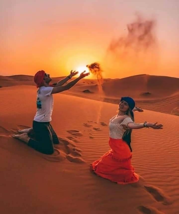 Sunset Camp Merzouga Exterior foto